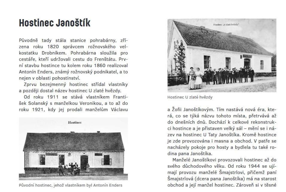 Penzion Janostik Roznov pod Radhostem Luaran gambar